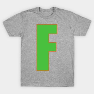 Gallant in Green: F's Defining edge T-Shirt